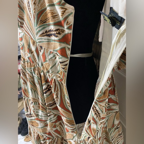 House of Harlow 1960 Floral bohemian dress size L - Picture 4 of 7